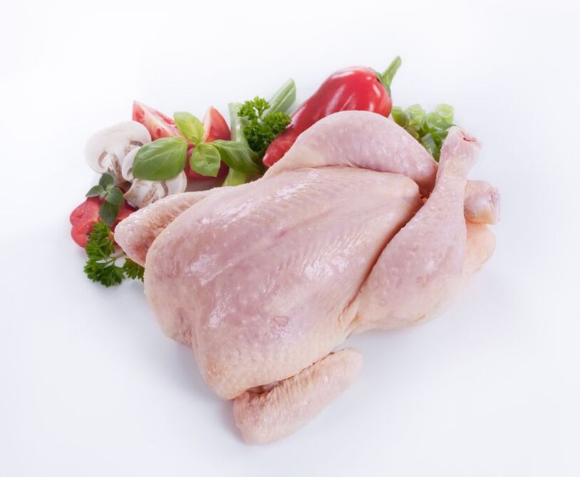En el tercer día de la Dieta de los 6 Pétalos, puedes comer pollo en cantidades ilimitadas. 