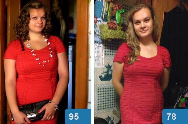 Chicas antes y después de adelgazar en 4 semanas con la dieta Maggi