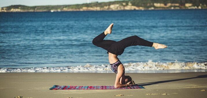 Yoga al aire libre para adelgazar